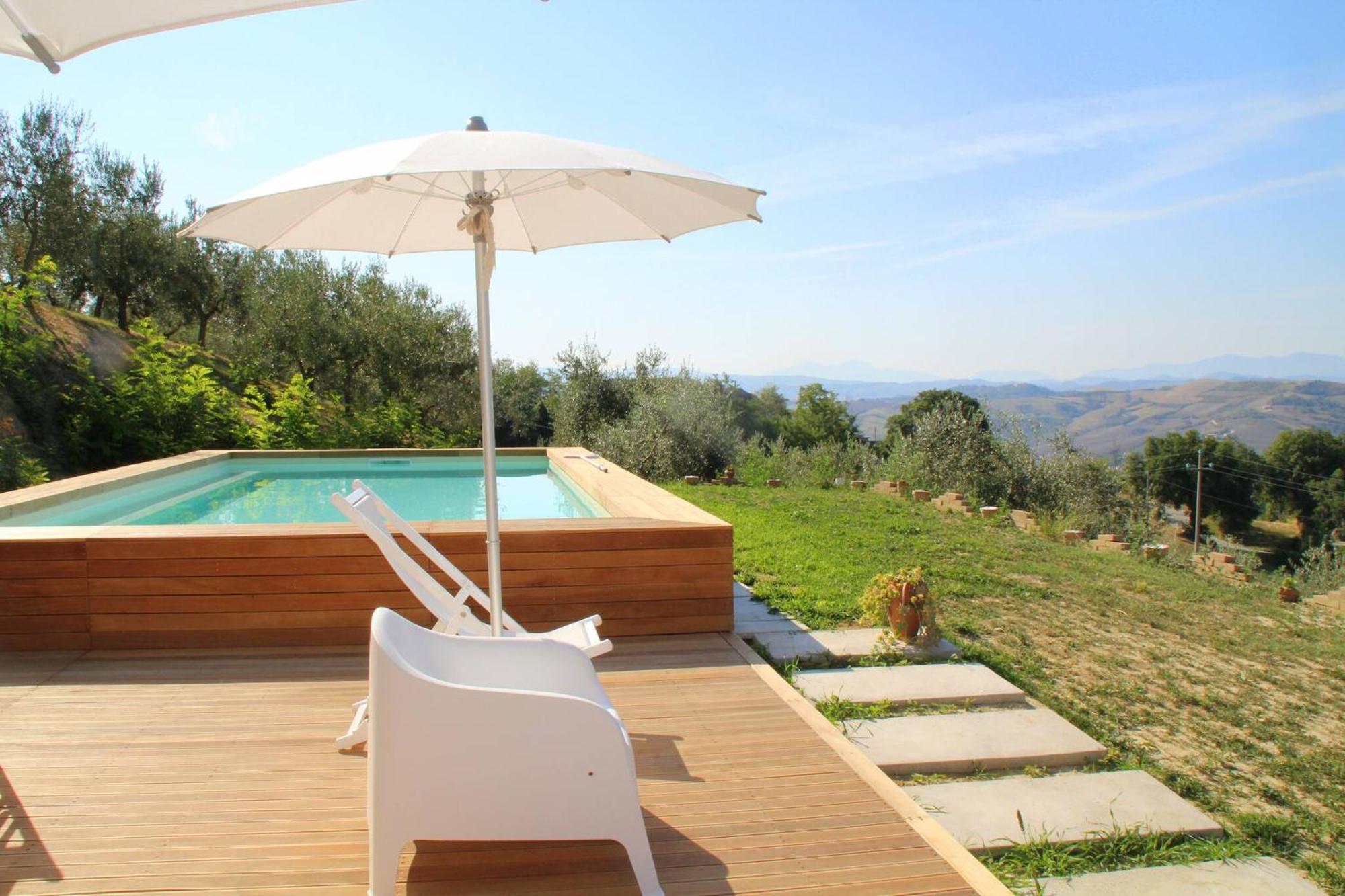 Villa Borgo Calbianco - Private House With Pool & Airco Cerreto Castello Exterior foto